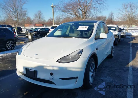 2023 Tesla Model Y Awd/Long Range Dual Motor All-Wheel Drive from USA, damaged, VIN 7SAYGDEE9PA059683